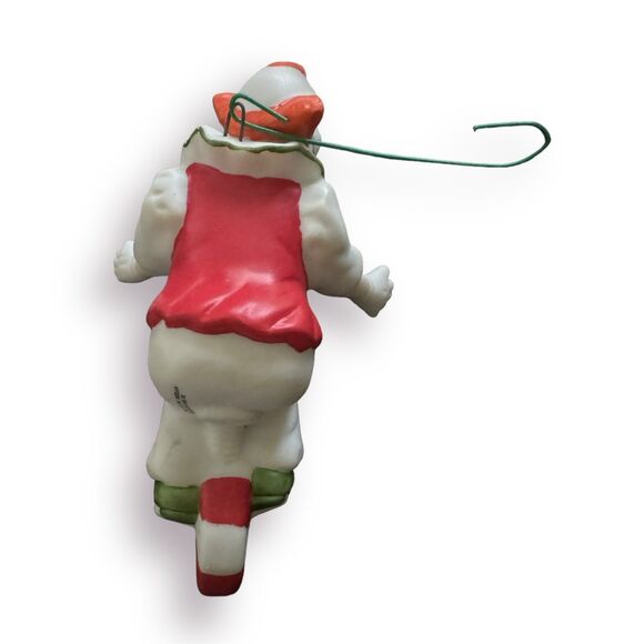 Hallmark Keepsake Ornament 1989 - Peppermint Clown With Stand Christmas Decor - Picture 6 of 7